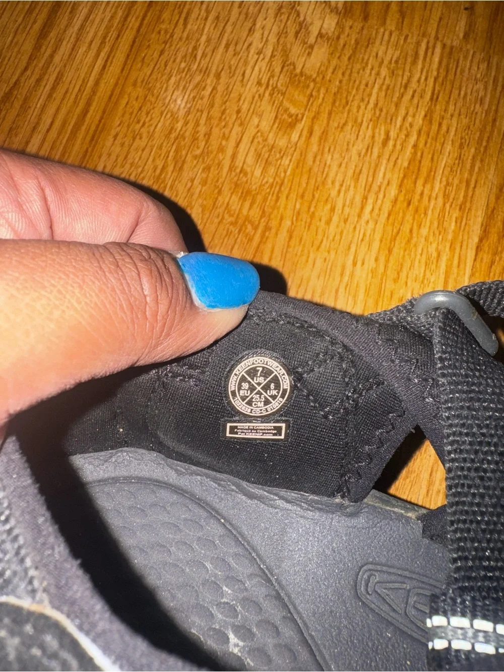 Keen Men’s Black Closed-Toe Sport Sandals